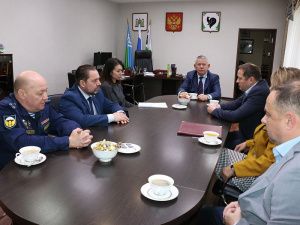 Глава города Мегиона и генеральный директор компании «СП «МеКаМинефть» провели рабочую встречу