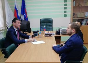 На приеме у Евгения Макаренко