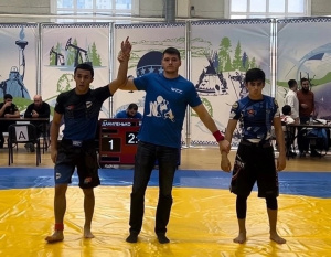 Мегионский спортсмен завоевал "серебро" на турнире по спортивной борьбе