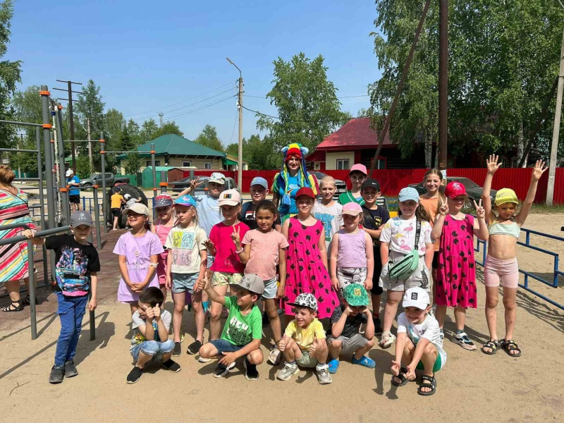  Детский праздник в ТОС «Победа»