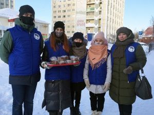 В Мегионе проходит акция «Блокадный хлеб»