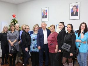 Глава города встретился с семьями мобилизованных мегионцев