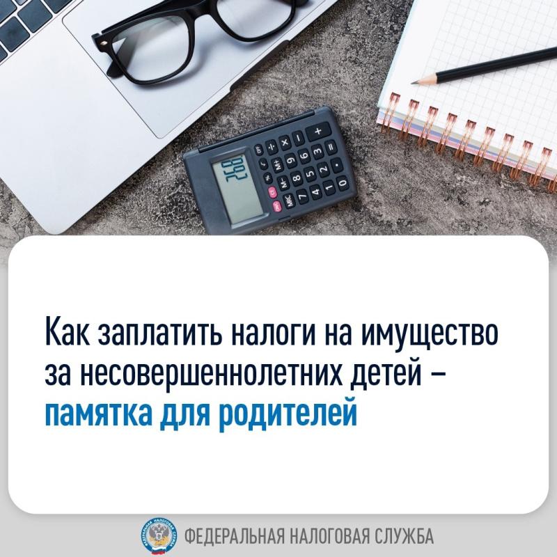 Как заплатить налоги на имущество за несовершеннолетних детей – памятка для родителей