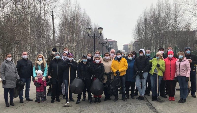 Олег Дейнека поблагодарил мегионцев за участие во Всероссийском субботнике «Зеленая весна – 2021»