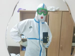 На передовой