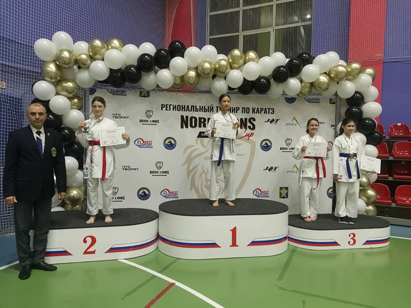 Мегионка успешно выступила на региональном турнире по каратэ
