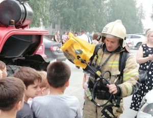 Как вести себя во время пожара