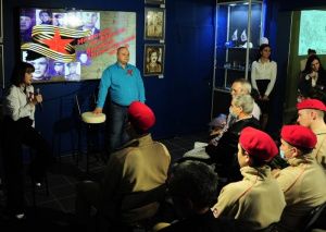 В преддверии Дня Победы в Мегионе состоялась презентация фильмов о ветеранах