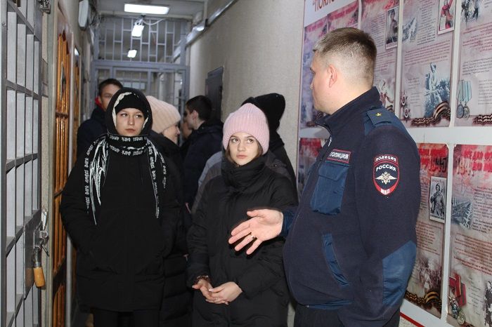 На экскурсию в полицию