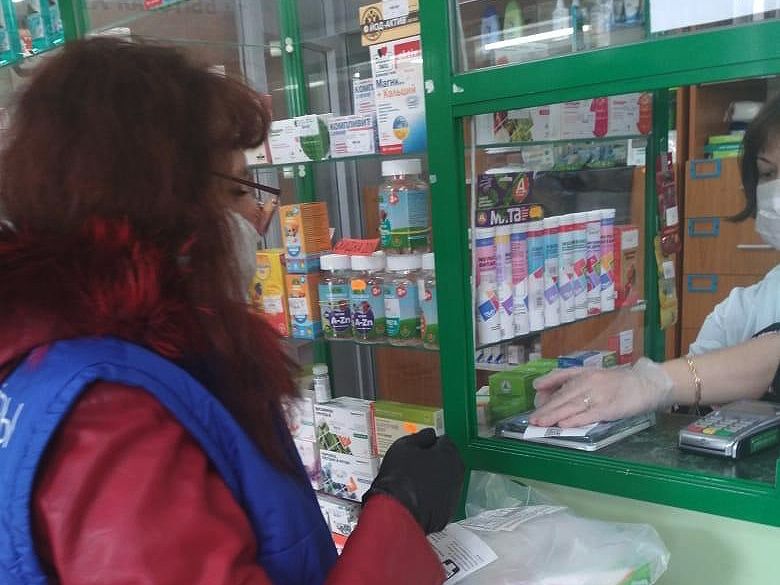 Благодарность волонтерам от жителей города