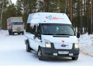 Врачи «поликлиники на колёсах» принимают пациентов в Нижневартовском районе