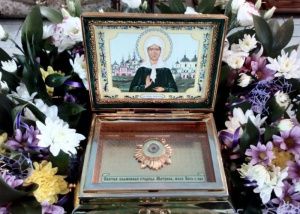 В Мегион доставлена православная святыня