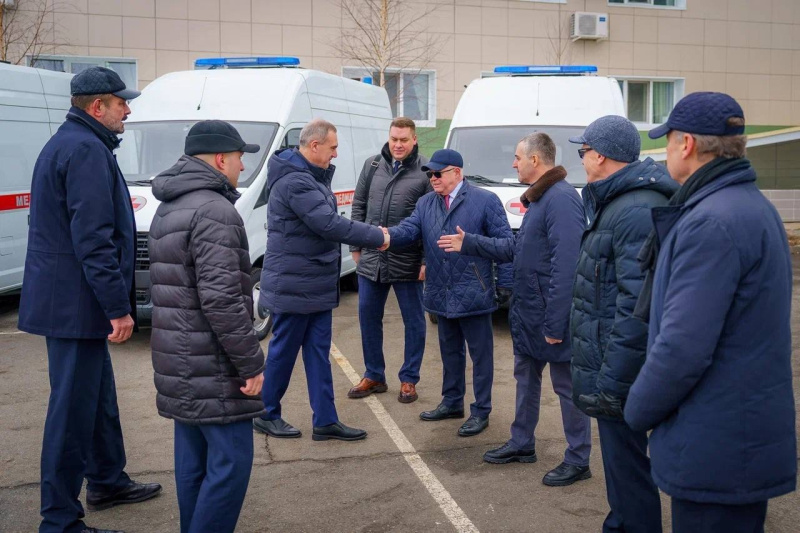 Новые машины скорой помощи для учреждений здравоохранения Югры