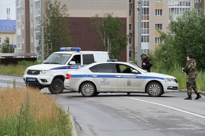 В городе прошли учения