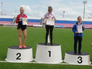 Мегионцы завоевали призовые места на чемпионате и первенстве России в дисциплине «легкая атлетика»