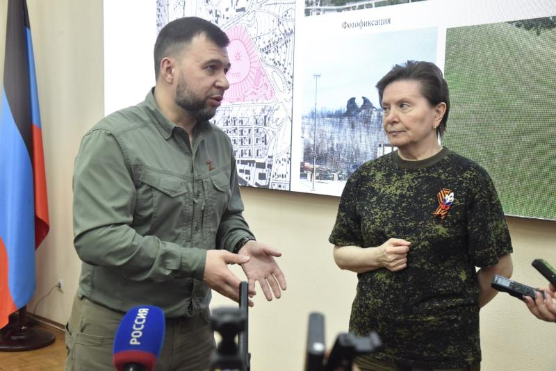Губернатор Комарова посетила ДНР с рабочим визитом
