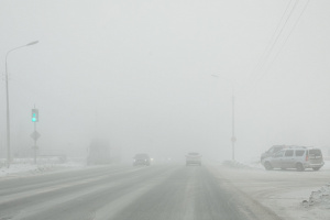 На автодорогах Югры образовался лёд