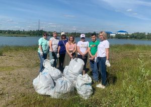 Навели порядок на берегу