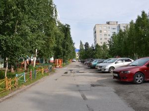 Во дворе дома №14 по улице Заречной начинается благоустройство