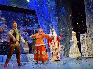 Новогодний праздник для мегионских умников и умниц