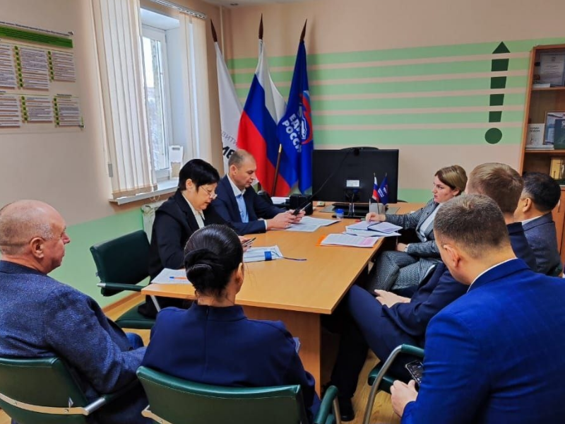 В Мегионе состоялось заседание местного политического совета «Единой России»