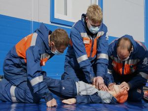 В Мегионе названы победители конкурса «Оказание первой помощи пострадавшим на производстве»