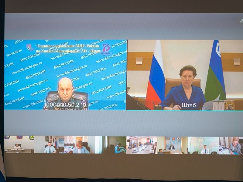 В Югре введен режим ЧС в связи с лесными пожарами