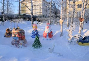 В Мегионе объявлен конкурс на новогоднее оформление территорий «Мой зимний дворик» 