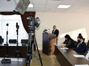 Глава города Олег Дейнека отчитался о проделанной работе за 2020 год