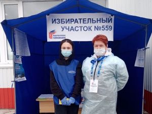 Молодёжь в числе общественных наблюдателей