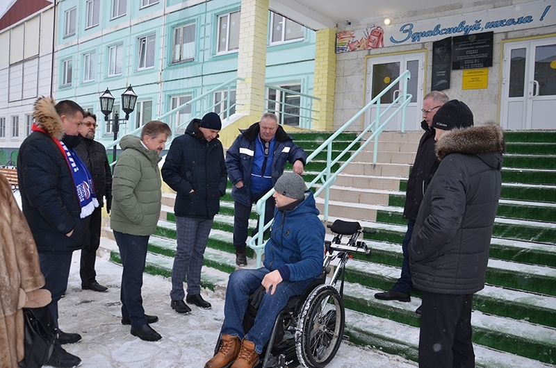 О доступности избирательных участков и очистке дворов от снега