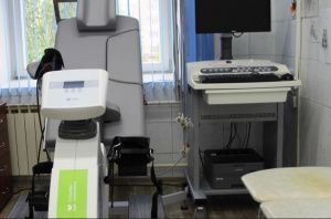 В Мегионскую городскую больницу поступила стресс-тест система с велоэргометром