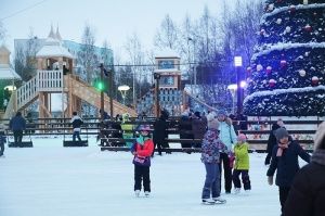 Снежные городки открыты