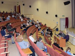 Первая встреча с жителями Мегиона в 2021 году