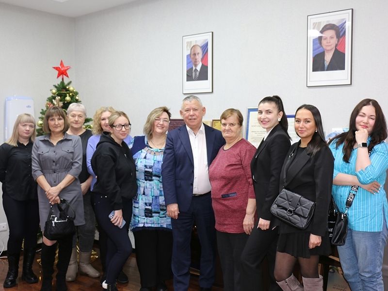Глава города встретился с семьями мобилизованных мегионцев