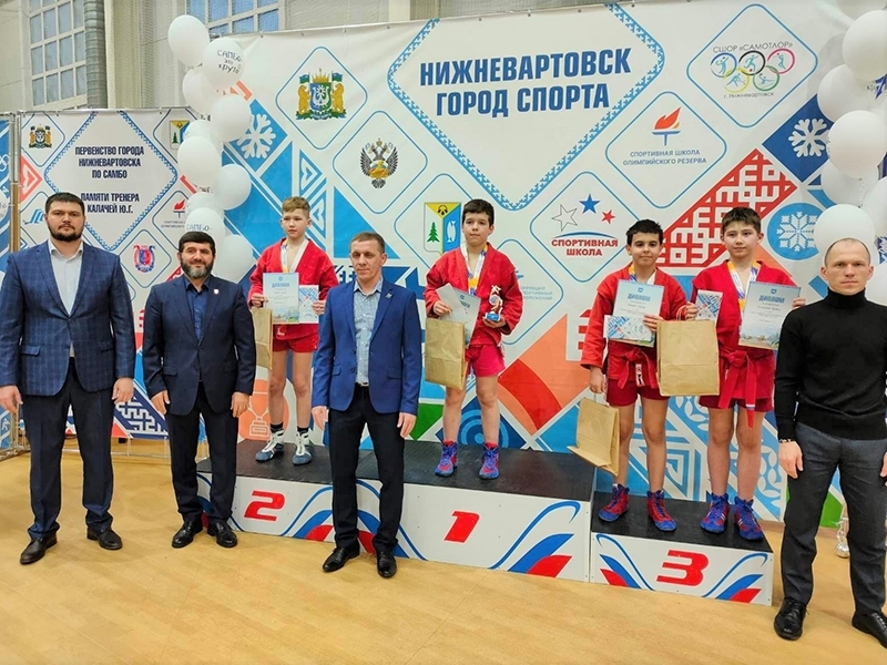 Мегионские самбисты завоевали три бронзовые медали на турнире в Нижневартовске