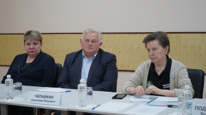 Наталья Комарова обсудила рабочие вопросы с Игорем Алчиновым и депутатами мегионской Думы