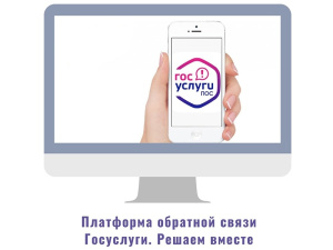 Обращения в органы власти будут приниматься через платформу обратной связи «Госуслуги. Решаем Вместе»