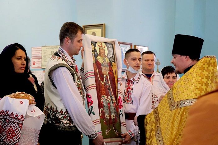 Икона Святого Штефана - в дар Мегиону