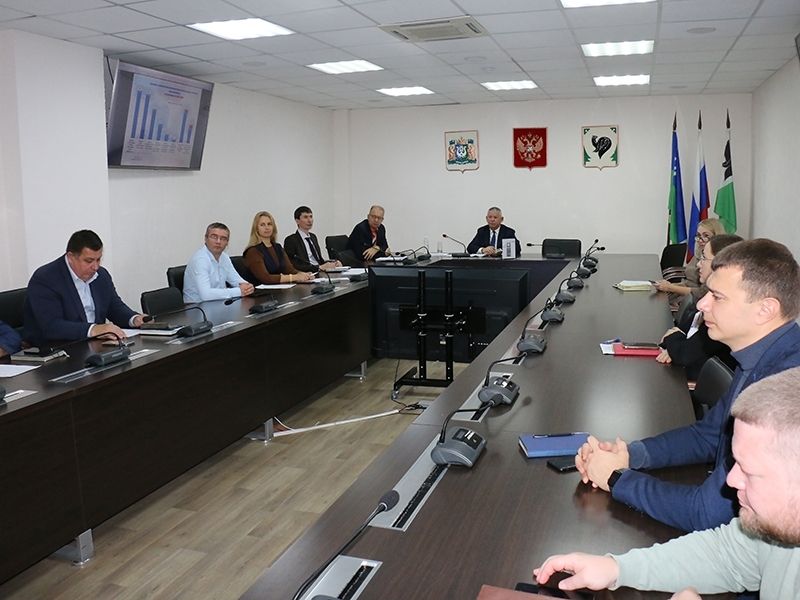 На аппаратном совещании главы города 