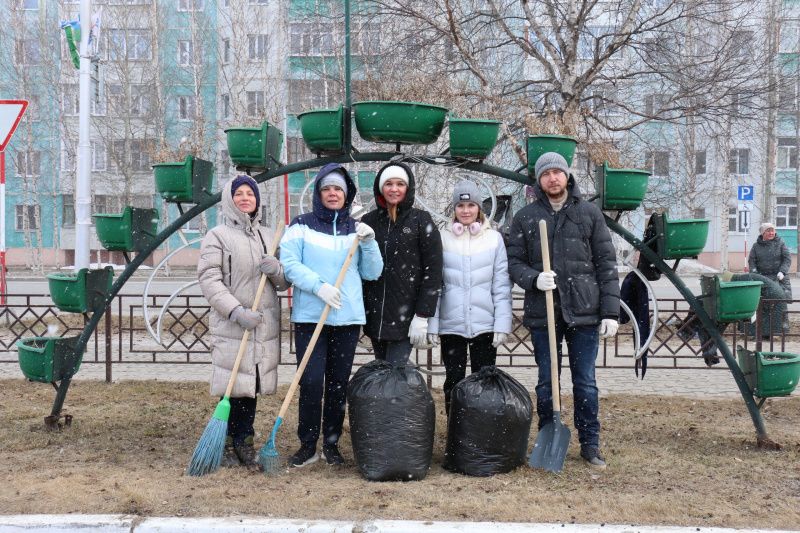Весна – время наводить чистоту и порядок в городе