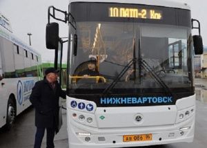 В Нижневартовске появились 9 новых автобусов