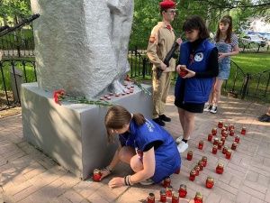 Мегионцы присоединились к акции «Свеча памяти»