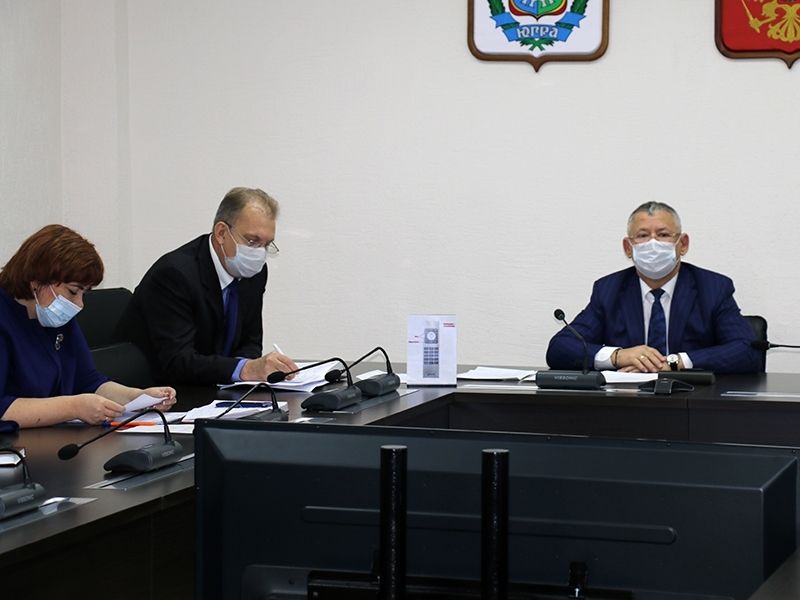 В администрации Мегиона обсудили планы на предстоящую рабочую неделю