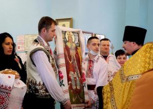 Икона Святого Штефана - в дар Мегиону