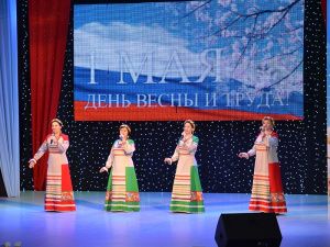 Первомай в Мегионе