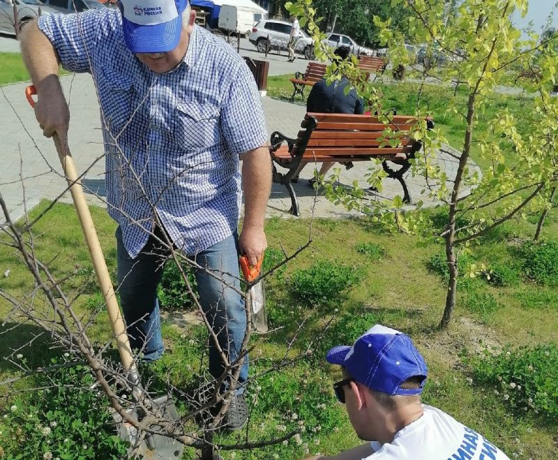 В Мегионе стартовал марафон "Дни зелёных действий"