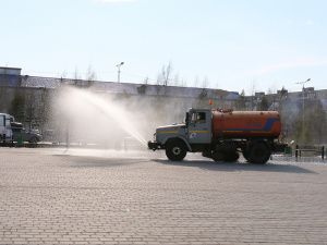 В Мегионе организована санобработка общественных территорий