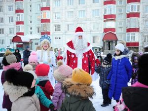ТОС «Победа» весело встречает Новый год