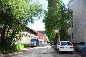 На дворовой территории между домами № 11 и № 19 по улице Строителей начинается ремонт